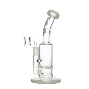 Marley - 9" Marley Arched Head Dab Rig (White)