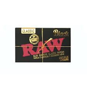 Raw - Raw Black Regular - 100 Leaves