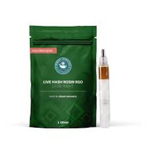 Herbal Dispatch Premium - LIVE HASH ROSIN RSO DOSE RIGHT | 1g