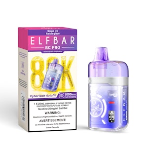 Elfbar BC Pro | 80k - Grape Ice
