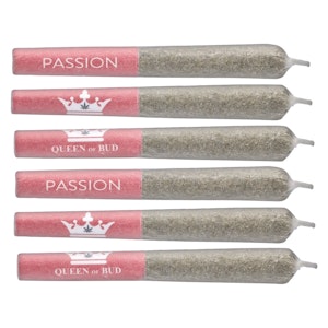 QUEEN OF BUD - Queen Of Bud-Red Jasper Raspberry Chocolate Liquid Infused Pre-Roll Pack 6x0.5g Resin
