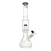 12" Saphire Blue Dodecagon Bong w/ Matrix Perc