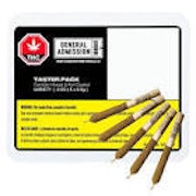 Taster Pack 5 x 0.5g Distillate Infused Pre-Rolls