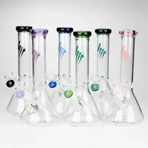 HIT - HIT 10" Glass Water Pipe (multiple colours)