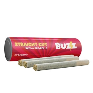 Buzz - 3 x 0.5g Sativa Straight Cuts (Lemon Haze)