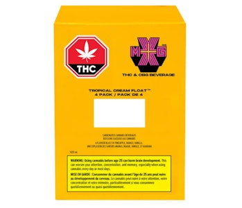 XMG+ - XMG+ - Tropical Cream Float Multi Pack (4pk)