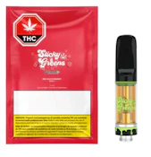 Red Razzleberry Indica Diamond Vape Cart - 1g