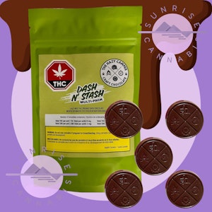The Hazy Camper - HAZY MINT 5 PACK CHOCOLATE - THE HAZY CAMPER - 5X10MG