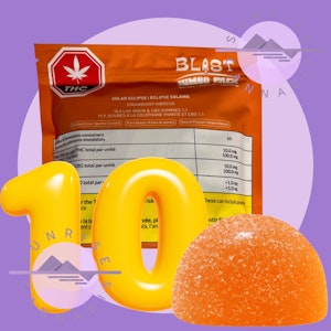BLAST - SOLAR ECLIPSE LIVE ROSIN+CBG 1:1 CHEWS - BLAST - 10X10MG