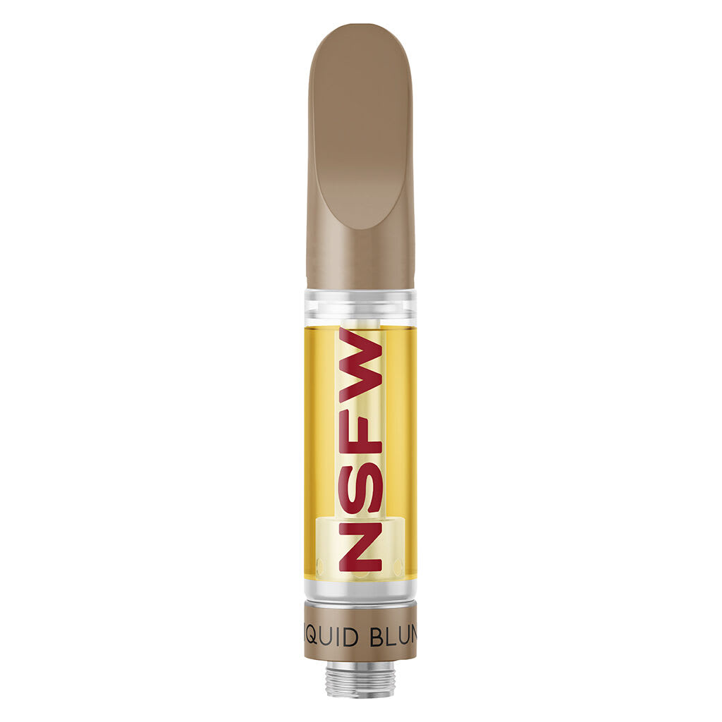 Raspberry Kush NSFW Liquid Blunt Diamond 510 Thread Cartridg 1g