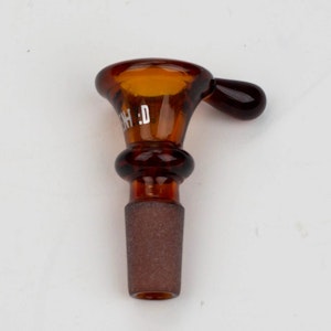 One Wholesale - WENEED Classic Handled Glass Bowl - 14mm - Amber