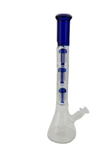 Borosci - Borosci - 20" Triple Tree Perk Glass Bong