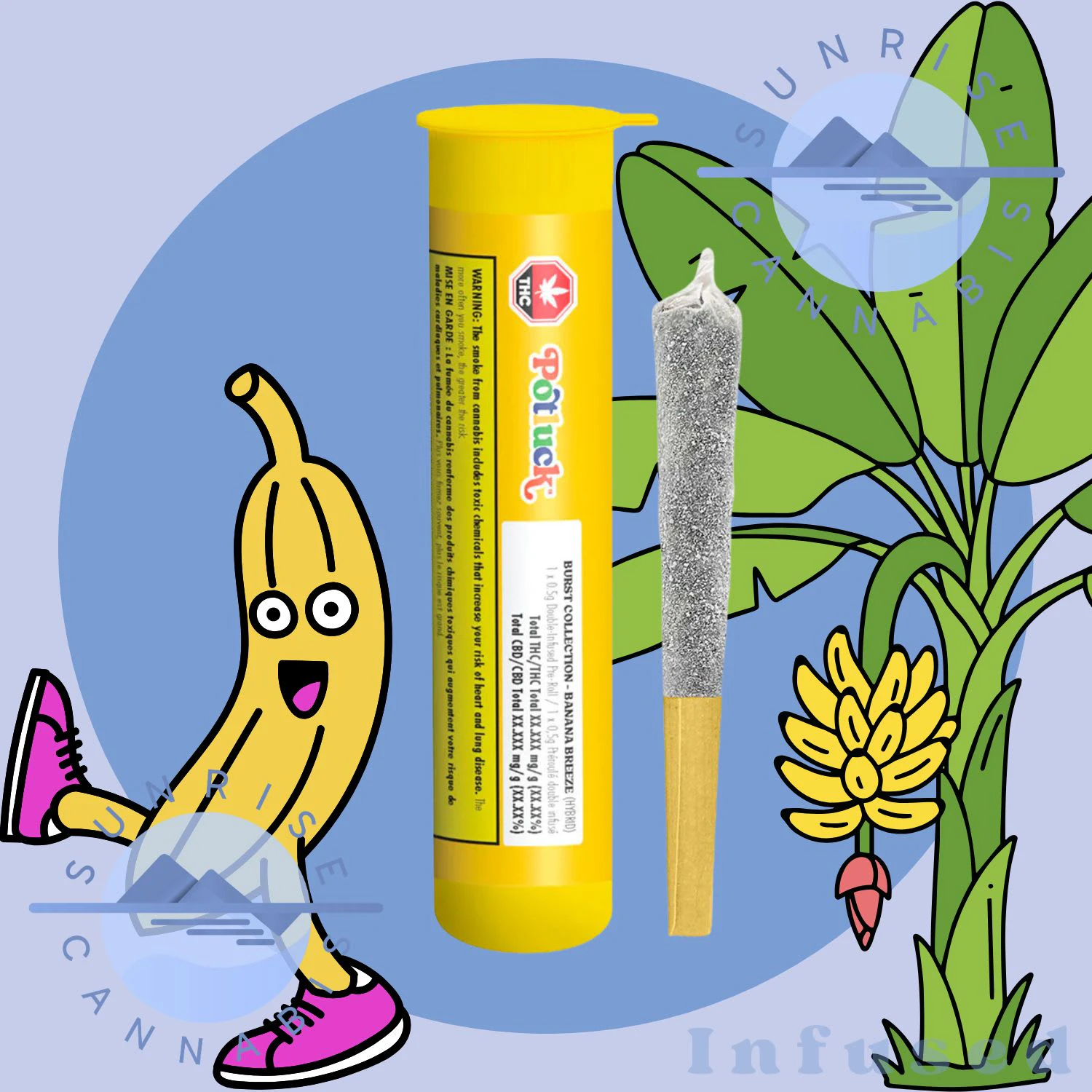 POTLUCK - BANANA BREEZE DIAMOND COATED - POTLUCK - 1X0.5G Main Image