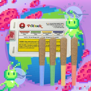 Potluck - BURST COLLECTION VARIETY - POTLUCK - 4X0.5G
