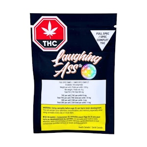 Laughing Ass - Full Spec Dimes 18x10mg THC Infused Cocoa Butter
