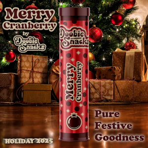 Doobie Snacks - Merry Cranberry (Limited Edition) 4x0.5g