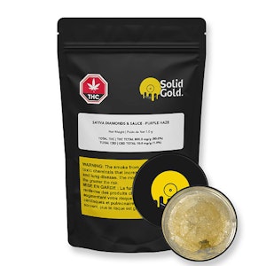 Solid Gold - Sativa 1g Diamonds and Sauce