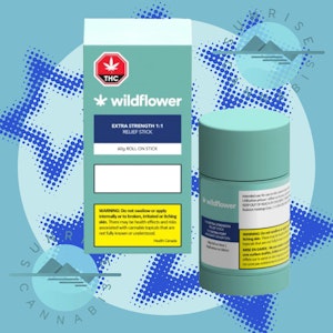 Wildflower - EXTRA STRENGTH RELIEF STICK 1:1 - WILDFLOWER