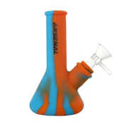Arsenal - 5" Colour Burst Silicone Beaker Bong