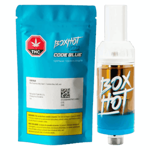 BOXHOT - BOXHOT - Code Blue Hybrid 1.2g Prefilled Vape Cartridge