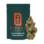 French Cookies 3.5g Flower - Ritual Green