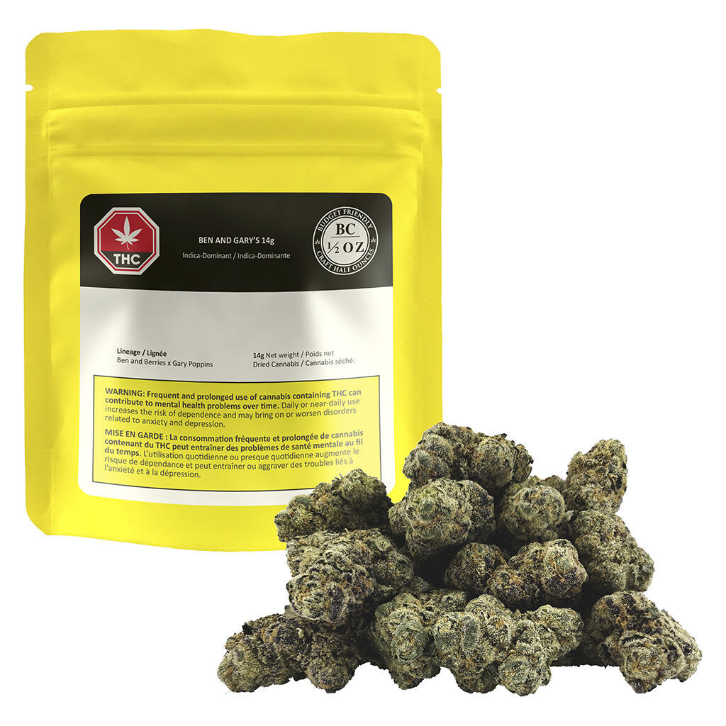 Ben and Gary's 14g Dried Flower