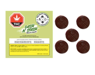 The Hazy Camper - Hazy Mint 50MG THC Chocolate Multi Pack LTO 5pk