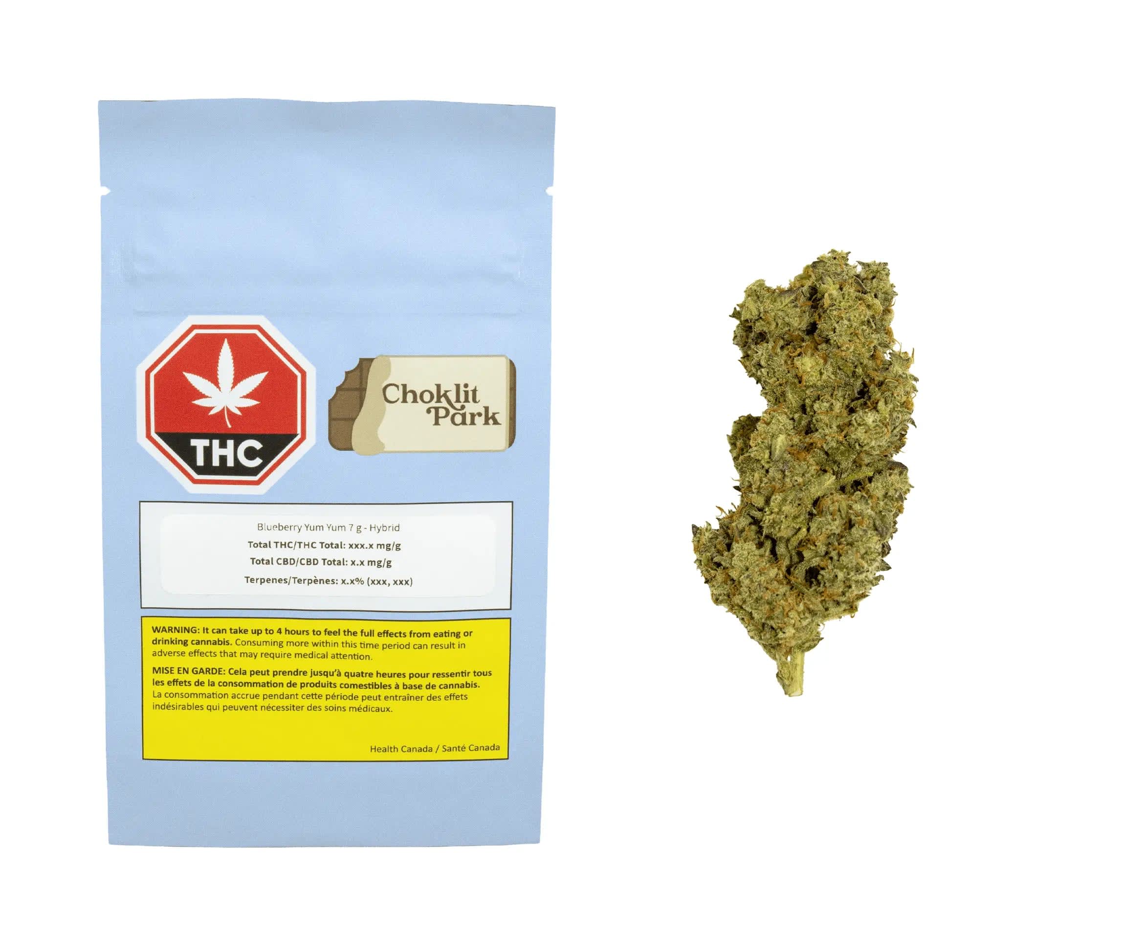 Blueberry Yum Yum 7g Dried Flower