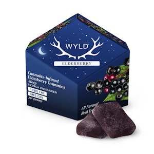 Wyld - Wyld Elderberry 2:1 THC:CBN (100mg THC:50mg CBN) Soft Chews