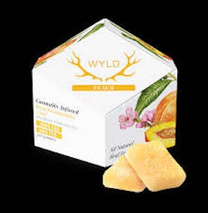 Wyld - Wyld Peach 3:1 CBD:THC (300mg CBD:100mg THC) Soft Chews