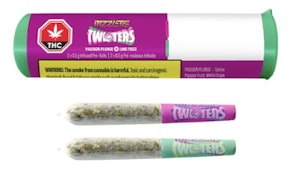 RIZZLERS - Lime FRizz + Passion Plunge  4 x 0.5g Kief Coated Infused Pre-Rolls