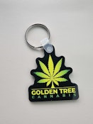 Golden Tree Keychain