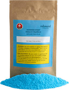 Stewart Farms - Stewart Farms - Blueberry Sunset Balanced Salt Soak | 500mg THC 500mg CBD