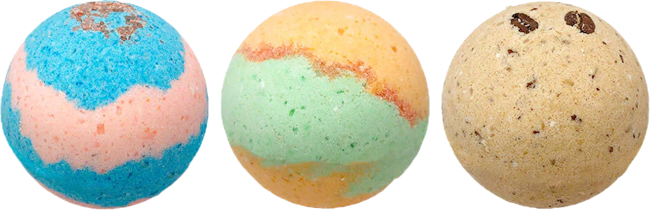 Stewart Farms - Stewart Farms - Triple Pack (Citrus Farmer, Double Dream, Kaya's Koffee) | 100mg THC 100mg CBD per Bath Bomb