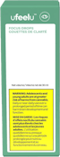UFEELU - Focus Drops Sunflower Oil 30x20:10:10 | 600mg CBD : 300mg CBG : 300mg CBC