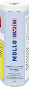 Mollo - Mollo - Strawberry Guava Seltzer | 10mg THC : 20mg CBG