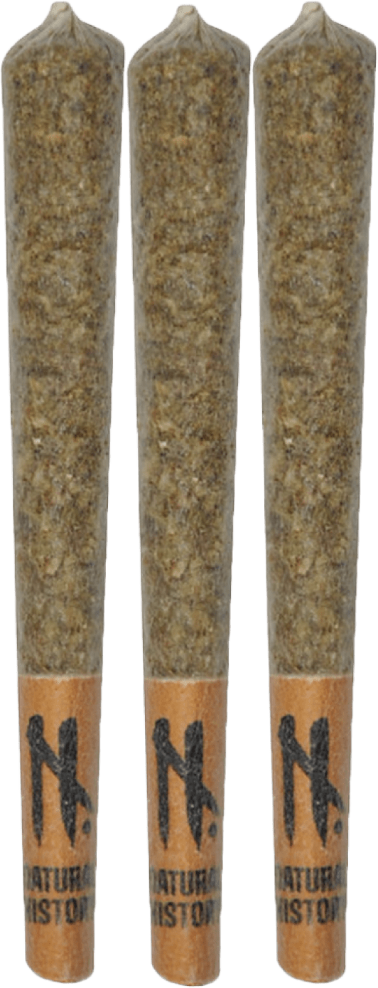 Natural History - Ocean Grown Cookies (Hybrid Rotating Strain) Pre-Rolls 3x0.5g | 1.5g