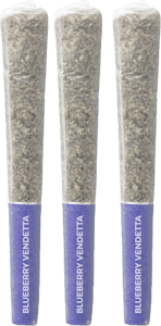 Pistol and Paris - Pistol and Paris - Blueberry Vendetta Pre-rolls 3x0.5g | 1.5g