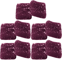 Wyld - Boysenberry Gummies 10x10:20:10 | 100mg THC : 200mg CBD : 100mg CBN