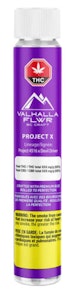 Valhalla Flwr - Valhalla Flwr Project X 3x0.5g Prerolls