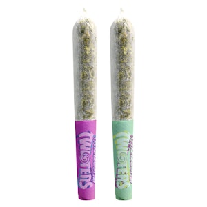 RIZZLERS - Passion Plunge & Lime Frizz 2 x 0.5g Infused Pre-Rolls