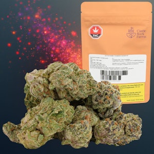 Castle Rock Farms - Glitterbomb X Rainbow Cheddar #5 14g Dried Flower