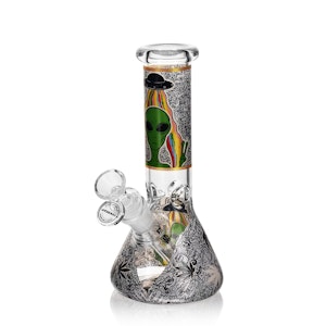 Arsenal - 8" 4mm Arsenal Stoner Alien Bong D