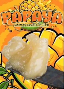 Sauce Rosin Labs - Sauce Rosin Labs - Papaya Live Rosin Seasonal Exotics Pack 1g