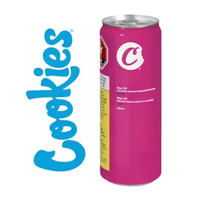 Lychee Cannabis-Infused Carbonated Beverage 350ml Beverages