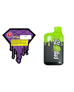 Status - Status Lamborkiwi  Liquid diamond - Kiwi Berries 1g Disposable Vape