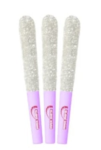 Chillbilly - Max 60's Frosted Grape  Triple Diamond Infused  & Diamond Coated 3 x 0.45g Pre-Rolls