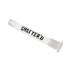 Shatter'd Glassworks - Shatter'd Glassworks | Vertical Slit Diffused Downstem | 14mm 4.5"