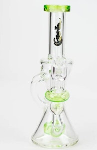 One Wholesale - 8" Milk Green Genie Concenntrate Rig