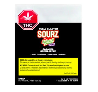 SOURZ by Spinach - Spinach Sourz - Fully Blasted Caramel Green Apple (1pc)